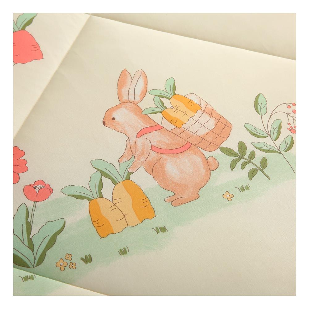 ผ้าห่ม HOME LIVING STYLE BUNNY GARDEN 70x90 นิ้ว สี CREAM