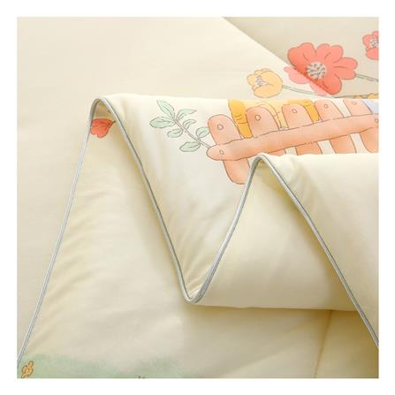ผ้าห่ม HOME LIVING STYLE BUNNY GARDEN 70x90 นิ้ว สี CREAM_2