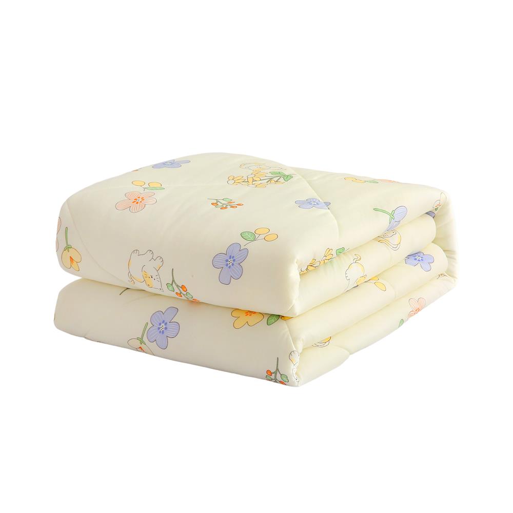 ผ้าห่ม HOME LIVING STYLE MEADOW CAT 70x90 นิ้ว สี CREAM