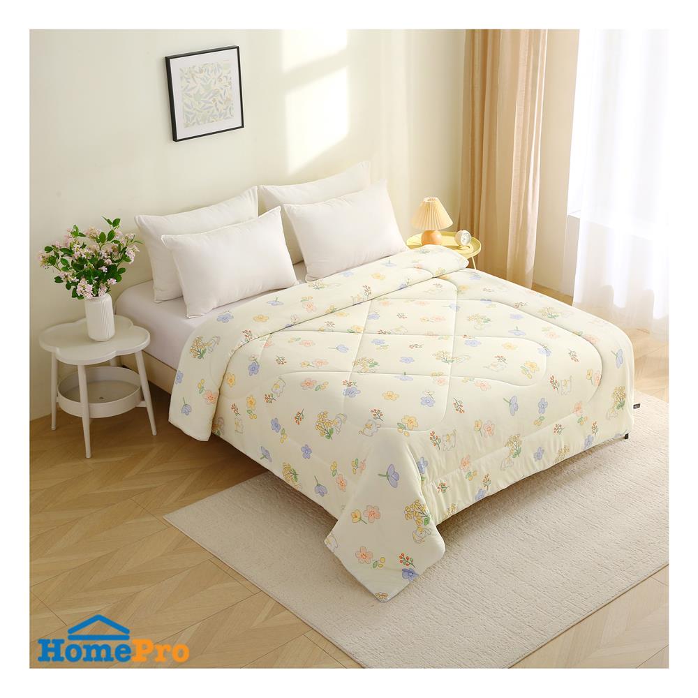 ผ้าห่ม HOME LIVING STYLE MEADOW CAT 70x90 นิ้ว สี CREAM