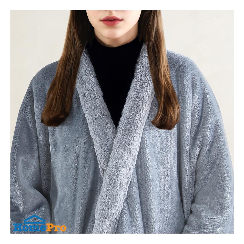 ผ้าห่มคลุมไหล่ HOME LIVING STYLE HUG 50x70 นิ้ว สี GREY