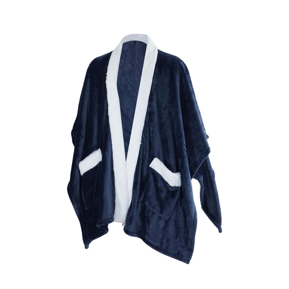 ผ้าห่มคลุมไหล่ HOME LIVING STYLE COZE 50x70 นิ้ว สี NAVY