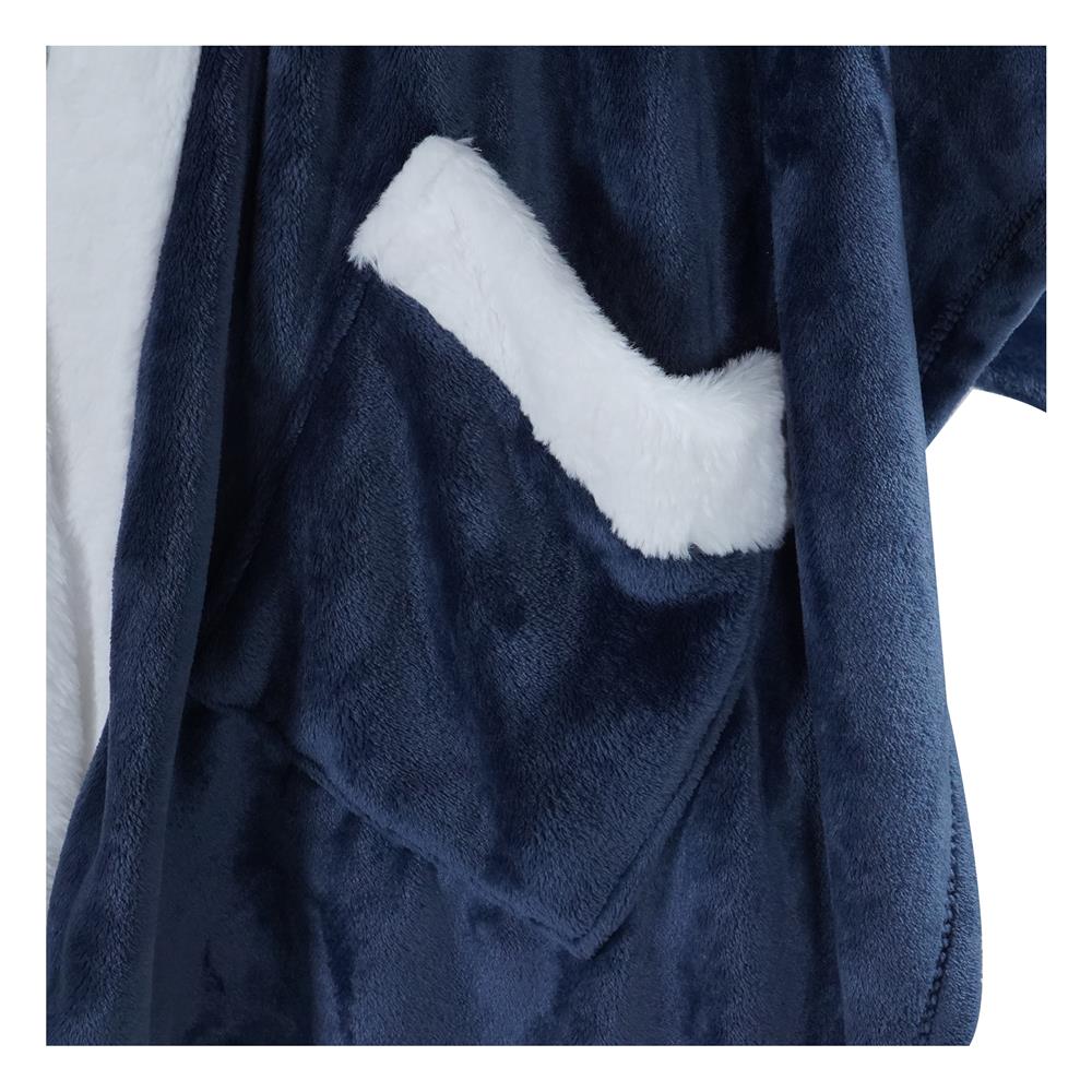 ผ้าห่มคลุมไหล่ HOME LIVING STYLE COZE 50x70 นิ้ว สี NAVY