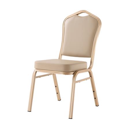 เก้าอี้จัดเลี้ยง FURDINI AURA PU สีน้ำตาล/ทอง_0