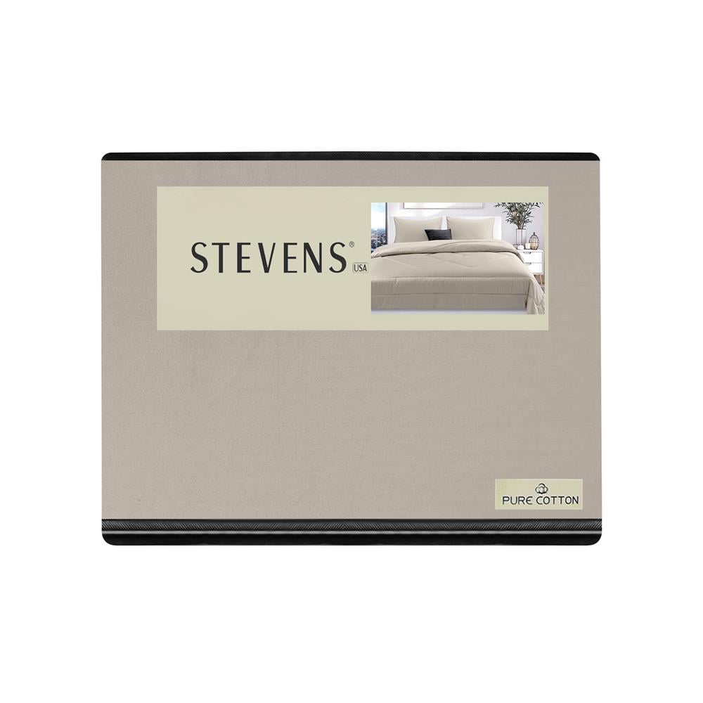 ชุดผ้าปูที่นอน 5 ฟุต (ชุด 6 ชิ้น) STEVENS PURE COTTON ML21CR