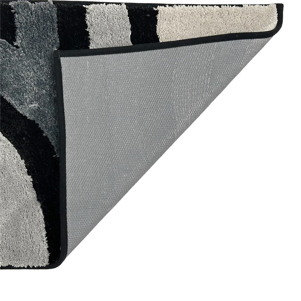 พรม HOME LIVING STYLE CURVE 45x70ซม. สีดำ