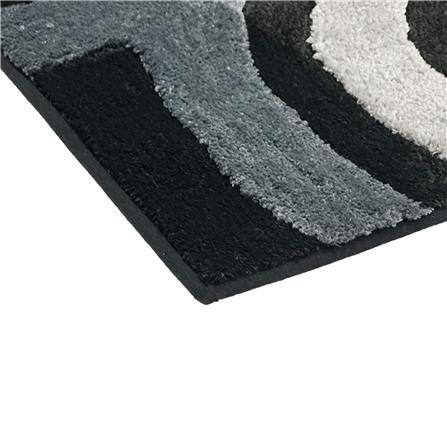 พรม HOME LIVING STYLE CURVE 45x70ซม. สีดำ_3