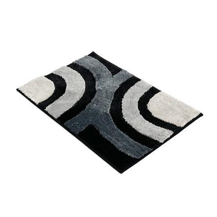 พรม HOME LIVING STYLE CURVE 45x70ซม. สีดำ_6