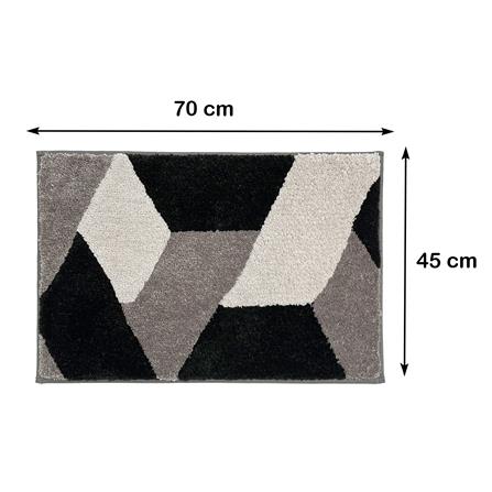 พรม HOME LIVING STYLE TWIS 45x70ซม. สีดำ_6