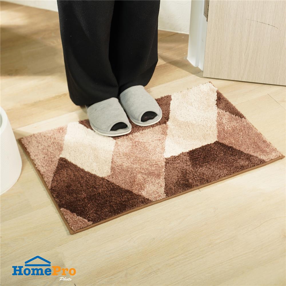 พรม HOME LIVING STYLE TWIS 45x70 ซม. สีน้ำตาล