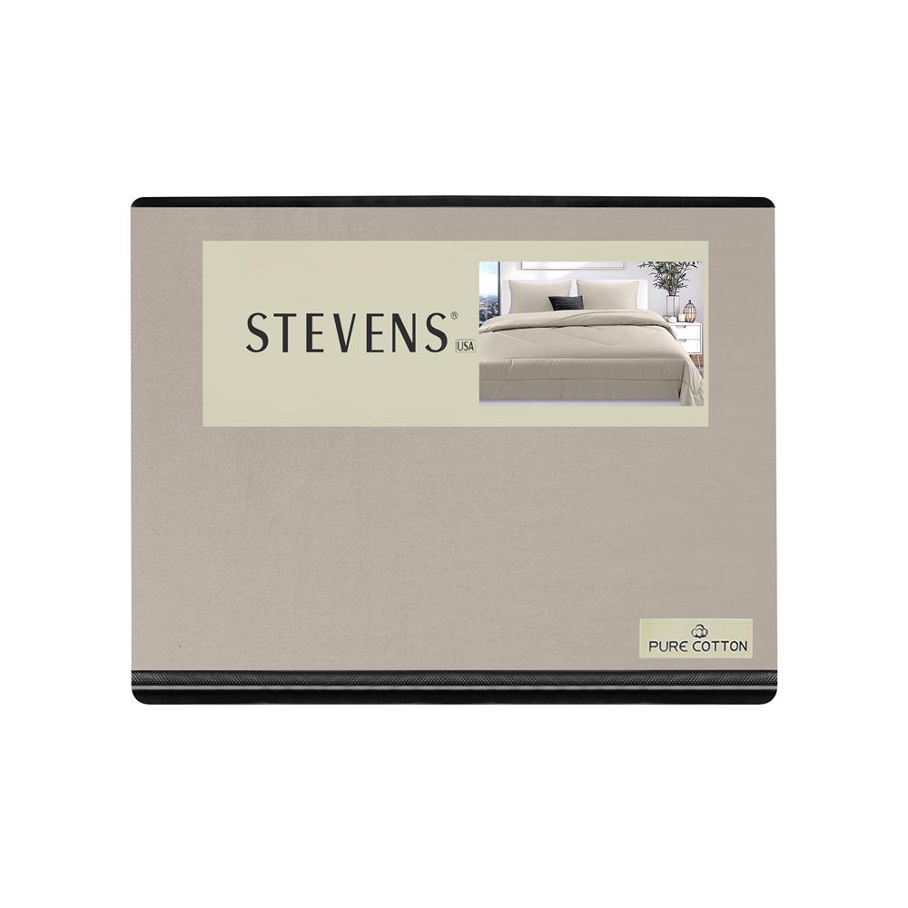 ชุดผ้าปูที่นอน 3.5 ฟุต (ชุด 4 ชิ้น) STEVENS PURE COTTON ML21CR