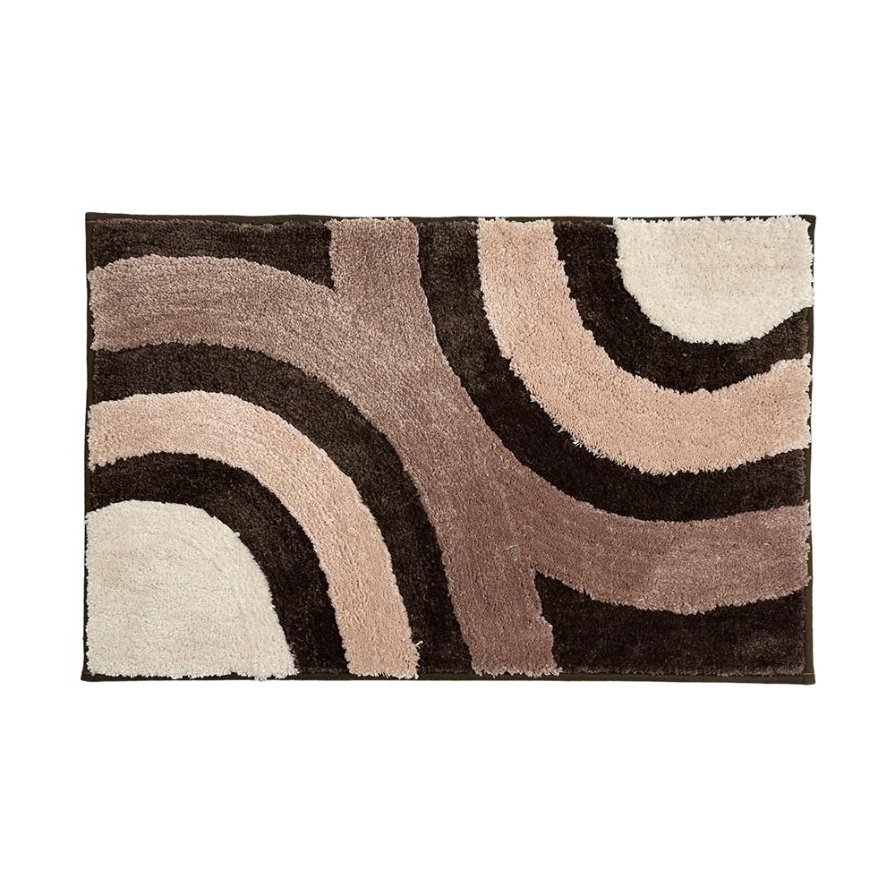 พรม HOME LIVING STYLE CURVE 45x70 ซม. สีน้ำตาล