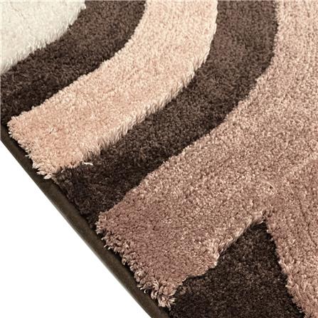 พรม HOME LIVING STYLE CURVE 45x70 ซม. สีน้ำตาล_2