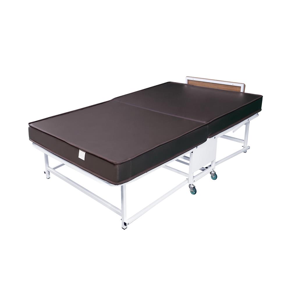 เตียงพับพร้อม TOPPER THAIBULL SSTPE245-105(TNR) สีขาว