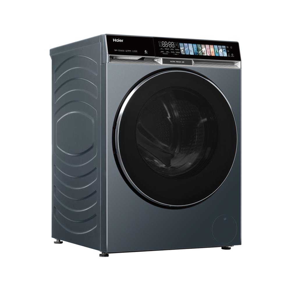 เครื่องซักผ้าฝาหน้า HAIER HW140-BPD14387GNU1 14 กก. 1400 RPM อินเวอร์เตอร์ สีฟ้าครามเข้ม