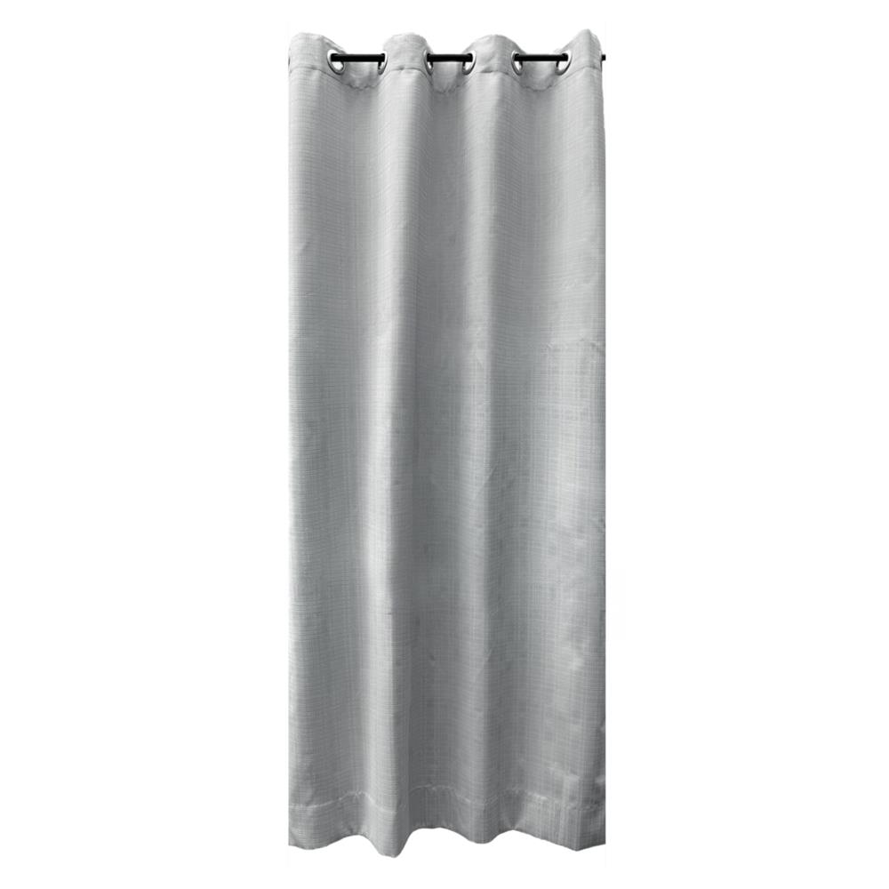 ผ้าม่าน EYELET HOME LIVING STYLE TARTAN UV 140x220 ซม. สีเทา