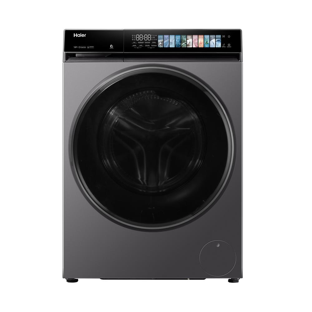 เครื่องซักผ้าฝาหน้า HAIER HW140-BP14367S8U1 14 กก. 1400 RPM อินเวอร์เตอร์ สีดำเงิน