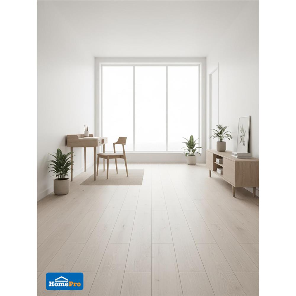 กระเบื้องยางหลังกาว 15.24x91.44 ซม. TARA แอช เกรย์