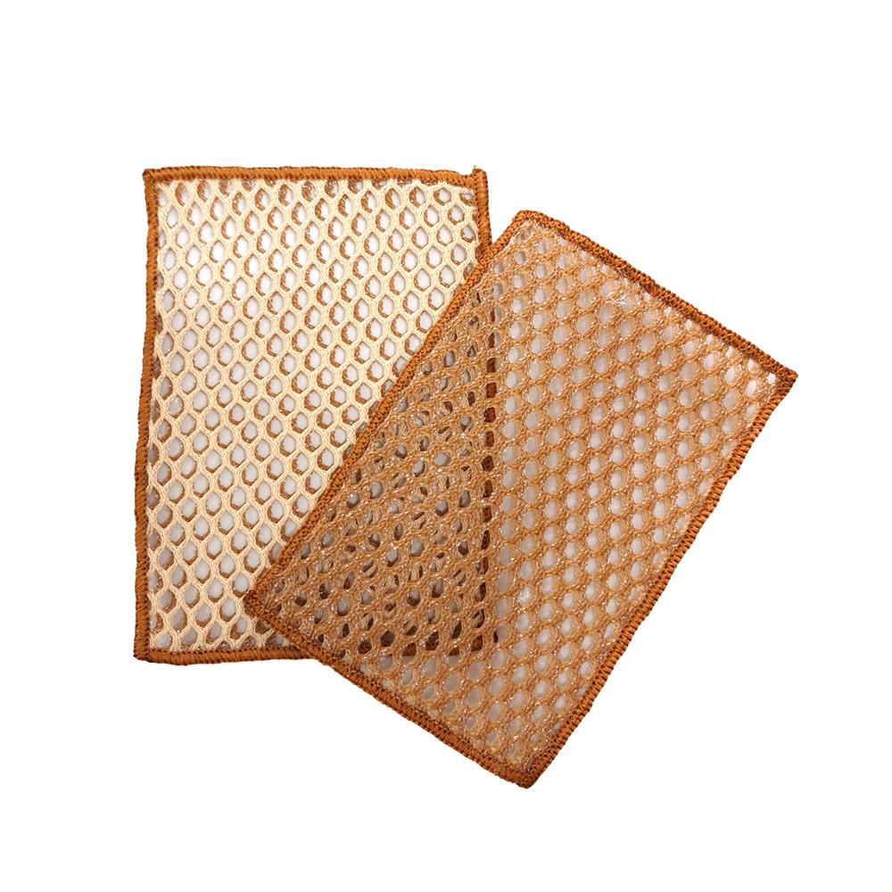 ผ้าตาข่ายล้างจาน 3 เลเยอร์ SCOTCH-BRITE GREENER CLEAN (แพ็ก 2 ชิ้น)