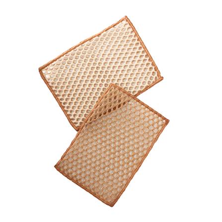 ผ้าตาข่ายล้างจาน 3 เลเยอร์ SCOTCH-BRITE GREENER CLEAN (แพ็ก 2 ชิ้น)_3