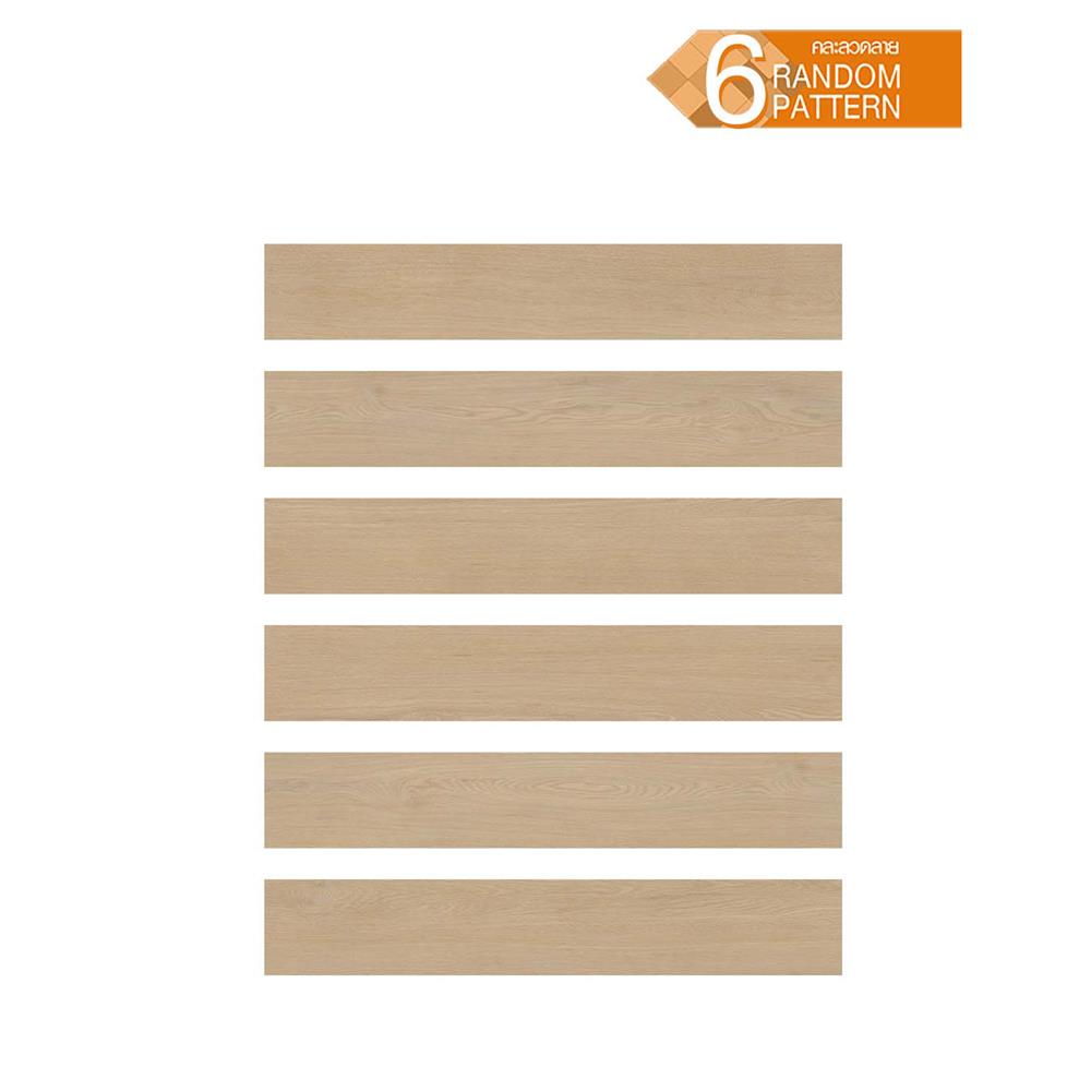 กระเบื้องยางหลังกาว 15.24x91.44 ซม. TARA เมเปิ้ล ไลท์