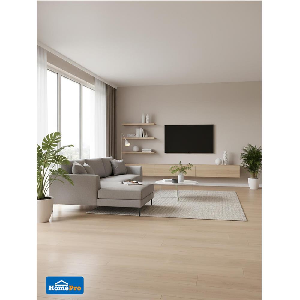 กระเบื้องยางหลังกาว 15.24x91.44 ซม. TARA ไอวอรี่ โอ๊ค