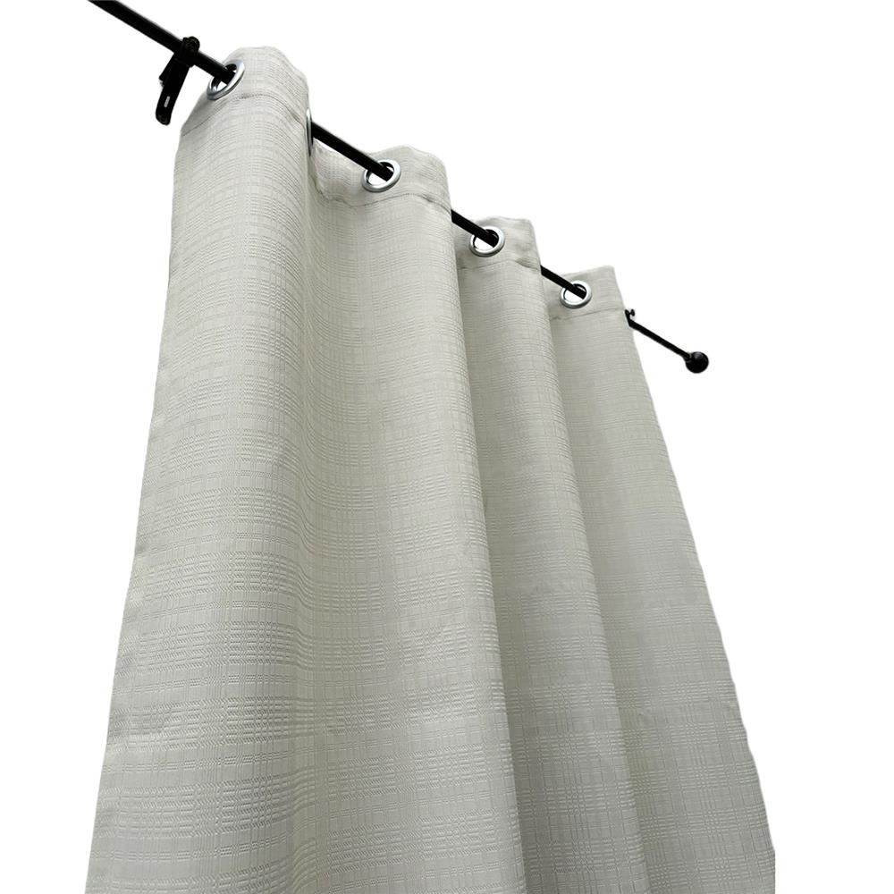 ผ้าม่าน EYELET HOME LIVING STYLE TARTAN UV 140x220 ซม. สีครีม
