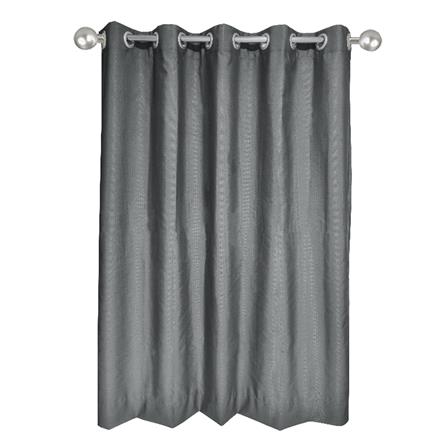 ผ้าม่าน EYELET HOME LIVING STYLE TADEO UV 160x160 ซม. สีเทา_0