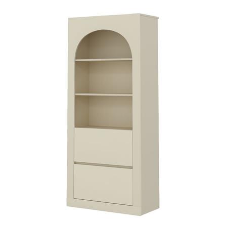 ตู้สูง บานผสม KONCEPT BLANCA 19241047 80 ซม. สีครีม_0
