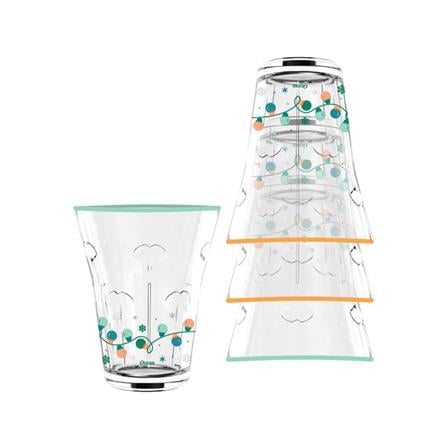ชุดแก้วน้ำ 300 มล. OCEAN GLASS GINGERBREAD (แพ็ก 4 ใบ)_0