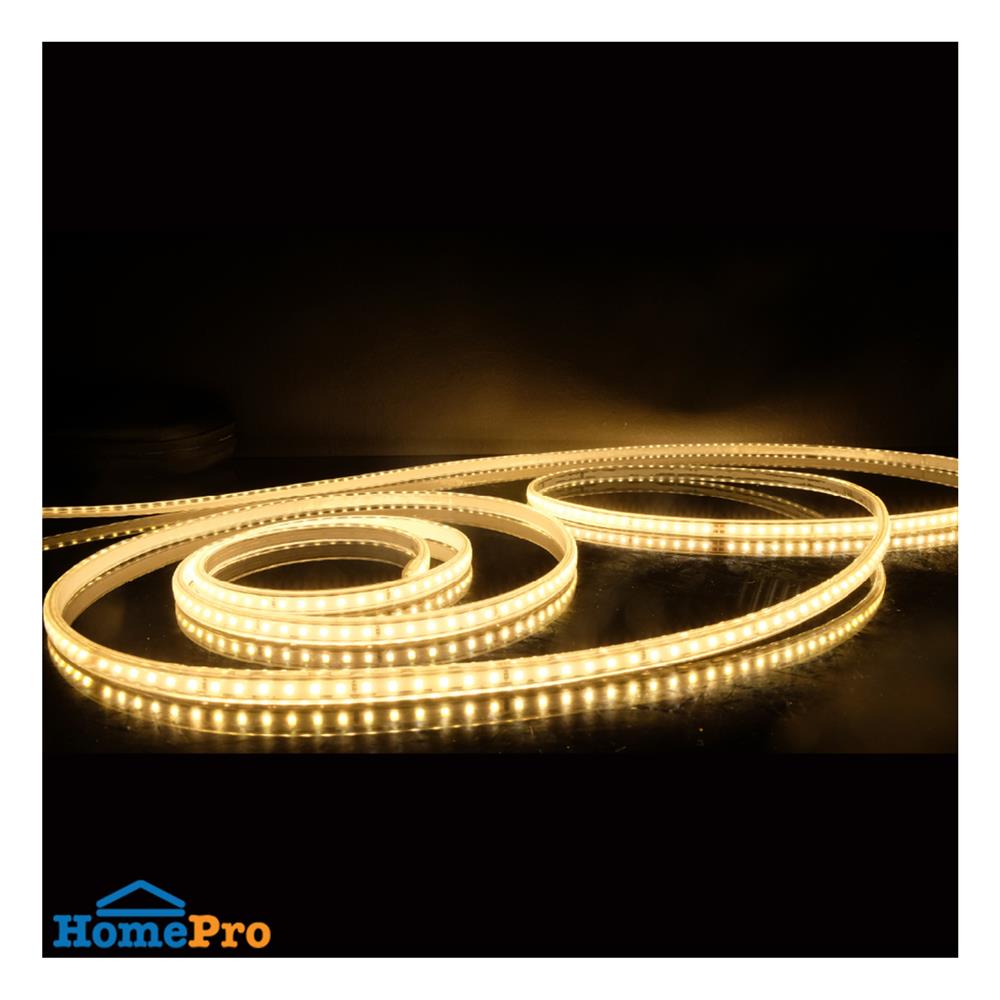 ไฟเส้น LED SHINING 10 วัตต์/เมตร WARM WHITE 10 เมตร