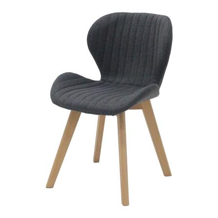 เก้าอี้ทานข้าว SB FURNITURE YEARLING 59062943 สีเทาเข้ม (ชุด 4 ตัว)_2