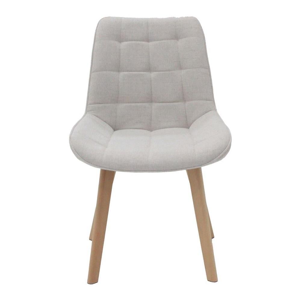 เก้าอี้ทานข้าว SB FURNITURE YAPER 59062931 สีครีม (ชุด 2 ตัว)