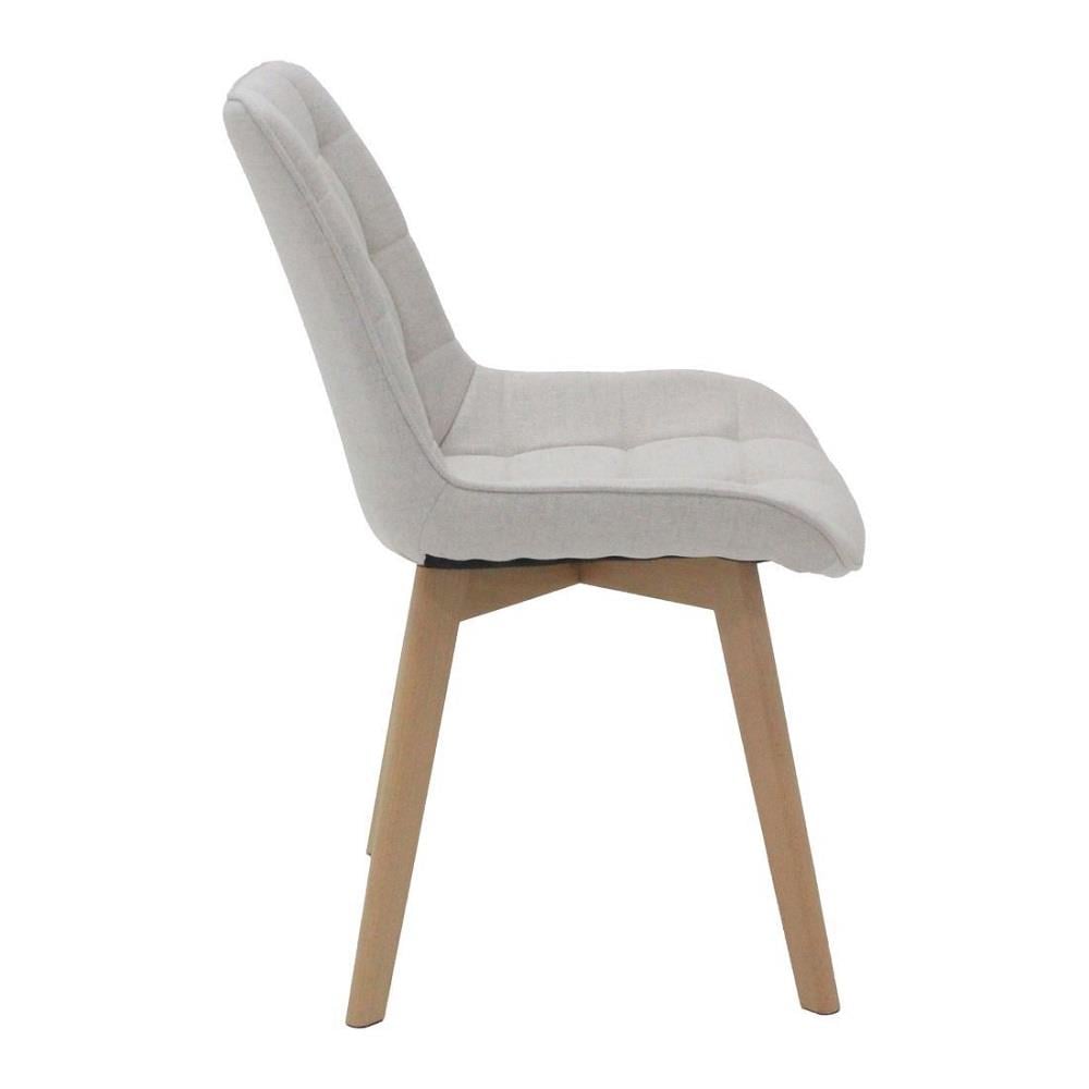 เก้าอี้ทานข้าว SB FURNITURE YAPER 59062931 สีครีม (ชุด 2 ตัว)
