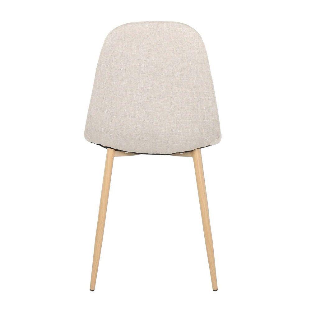 เก้าอี้ทานข้าว SB FURNITURE LASTA 59062927 สีเบจ (ชุด 2 ตัว)