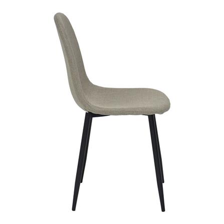 เก้าอี้ทานข้าว SB FURNITURE LALADA 59062933 สีเทาอ่อน (ชุด 2 ตัว)_3