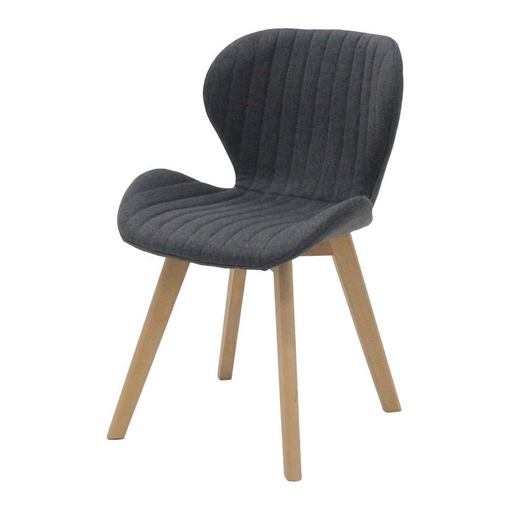 เก้าอี้ทานข้าว SB FURNITURE YEARLING 59062930 สีเทาเข้ม (ชุด 2 ตัว)