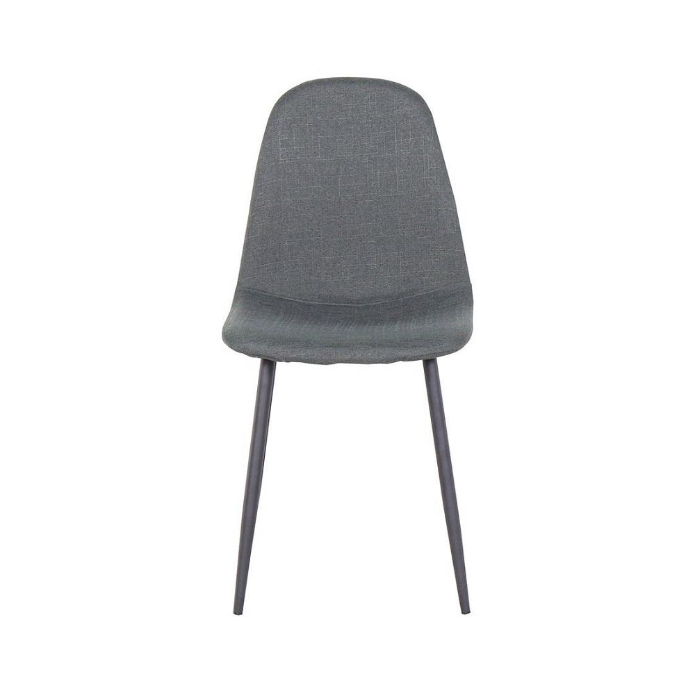 เก้าอี้ทานข้าว SB FURNITURE LALADA 59056197 สีเทาเข้ม (ชุด 2 ตัว)