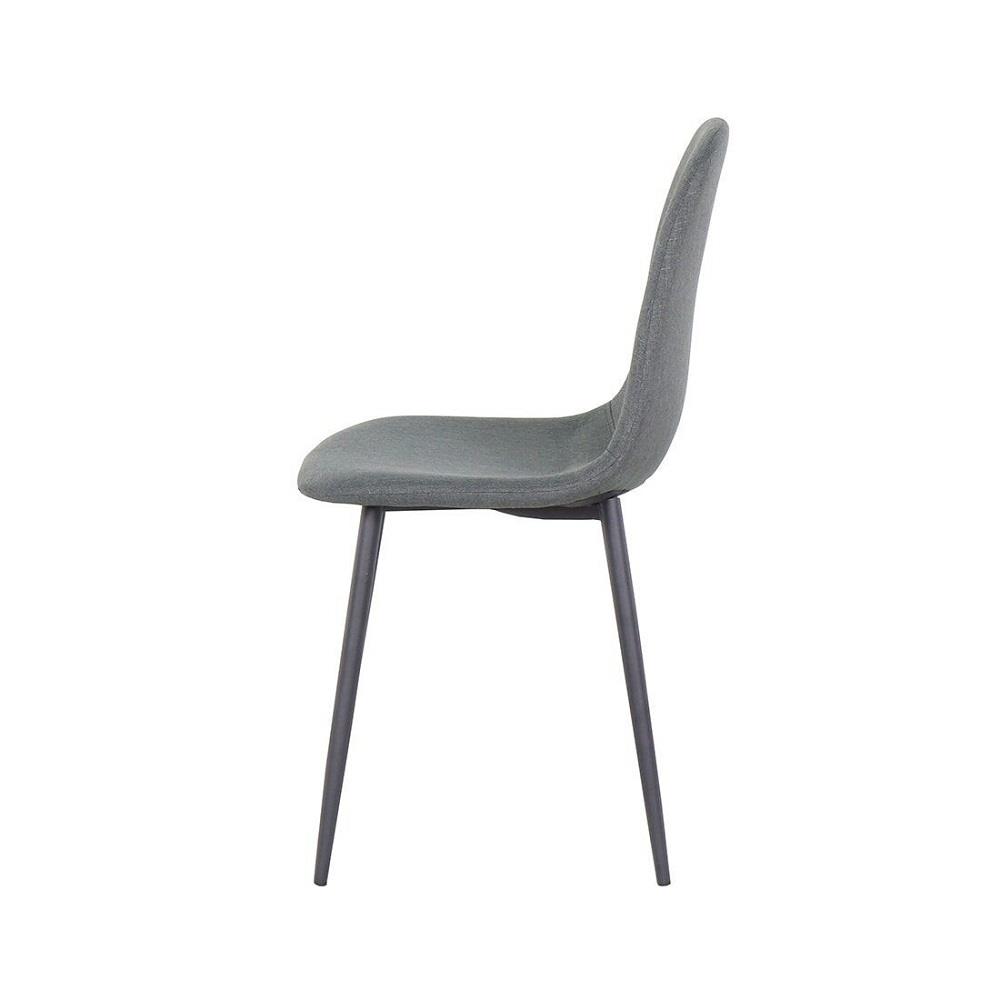 เก้าอี้ทานข้าว SB FURNITURE LALADA 59056197 สีเทาเข้ม (ชุด 2 ตัว)