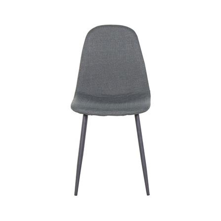 เก้าอี้ทานข้าว SB FURNITURE LALADA 59056197 สีเทาเข้ม (ชุด 2 ตัว)_2