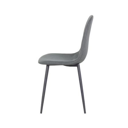 เก้าอี้ทานข้าว SB FURNITURE LALADA 59056197 สีเทาเข้ม (ชุด 2 ตัว)_3