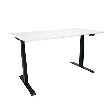 โต๊ะเพื่อสุขภาพ BEWELL TBS1-TOP7 120 ซม. สีขาว/ดำ_0