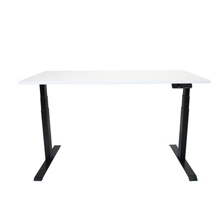 โต๊ะเพื่อสุขภาพ BEWELL TBS1-TOP7 120 ซม. สีขาว/ดำ_1