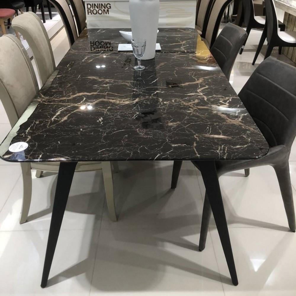 โต๊ะทานข้าว SB FURNITURE FILLET 19126425 200 ซม. สีน้ำตาล