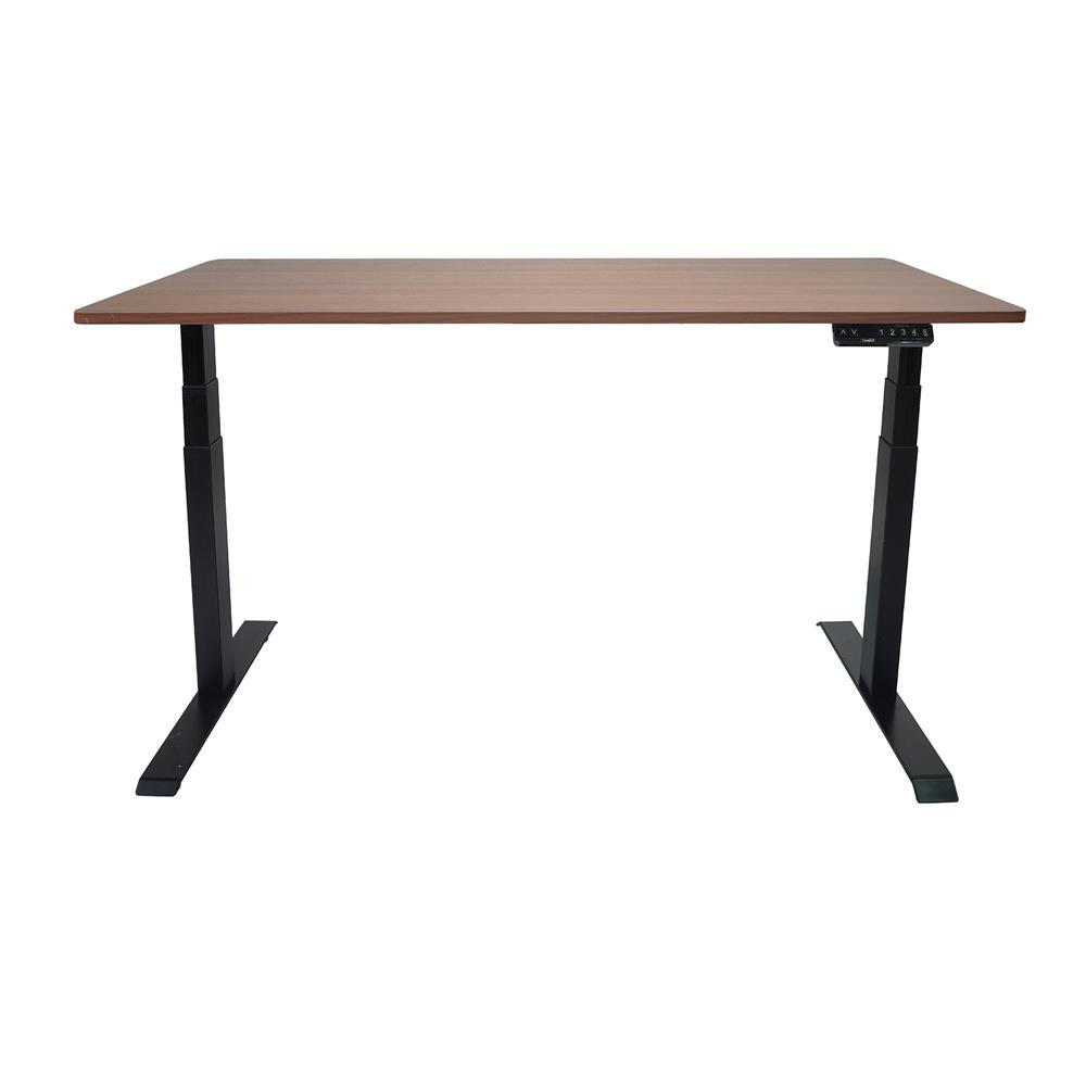โต๊ะเพื่อสุขภาพ BEWELL TBS6-TOP10 120 ซม. สีวอลนัท/ดำ