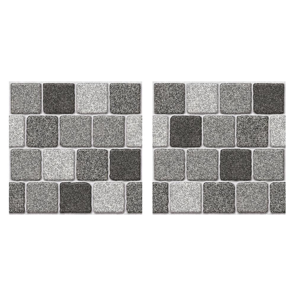 กระเบื้องพื้น 16x16 นิ้ว SOSUCO หินสี่ทิศ มิกซ์-เทา PM 0.96 ตร.ม.