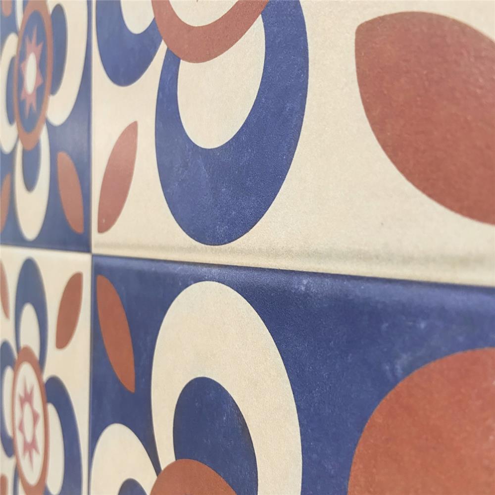 กระเบื้องพื้น 16x16นิ้ว SOSUCO บุษบัน ฟลอร่า ฟ้า PM 0.96 ตร.ม.