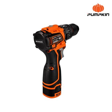 สว่านกระแทกไร้สาย (พร้อมแบตเตอรี่) PUMPKIN 50477 16 โวลต์_2