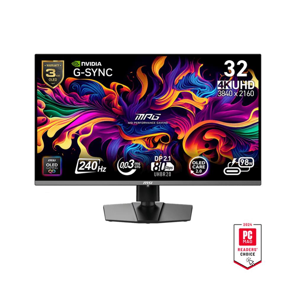 จอมอนิเตอร์ 32 นิ้ว MSI MPG 322URX QD-OLED