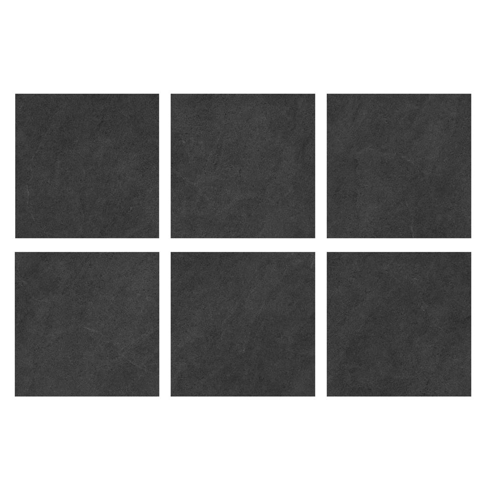 กระเบื้องพื้นพอร์ซเลน 60X60 ซม. COTTO พีโม ดำ ซาติน PM 1.44 ตร.ม.